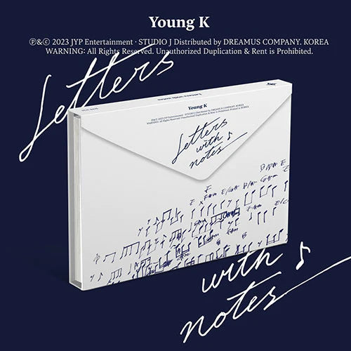 [Pre-Order] YOUNG K (DAY 6) - LETTERS WITH NOTES - Swiss K-POPup