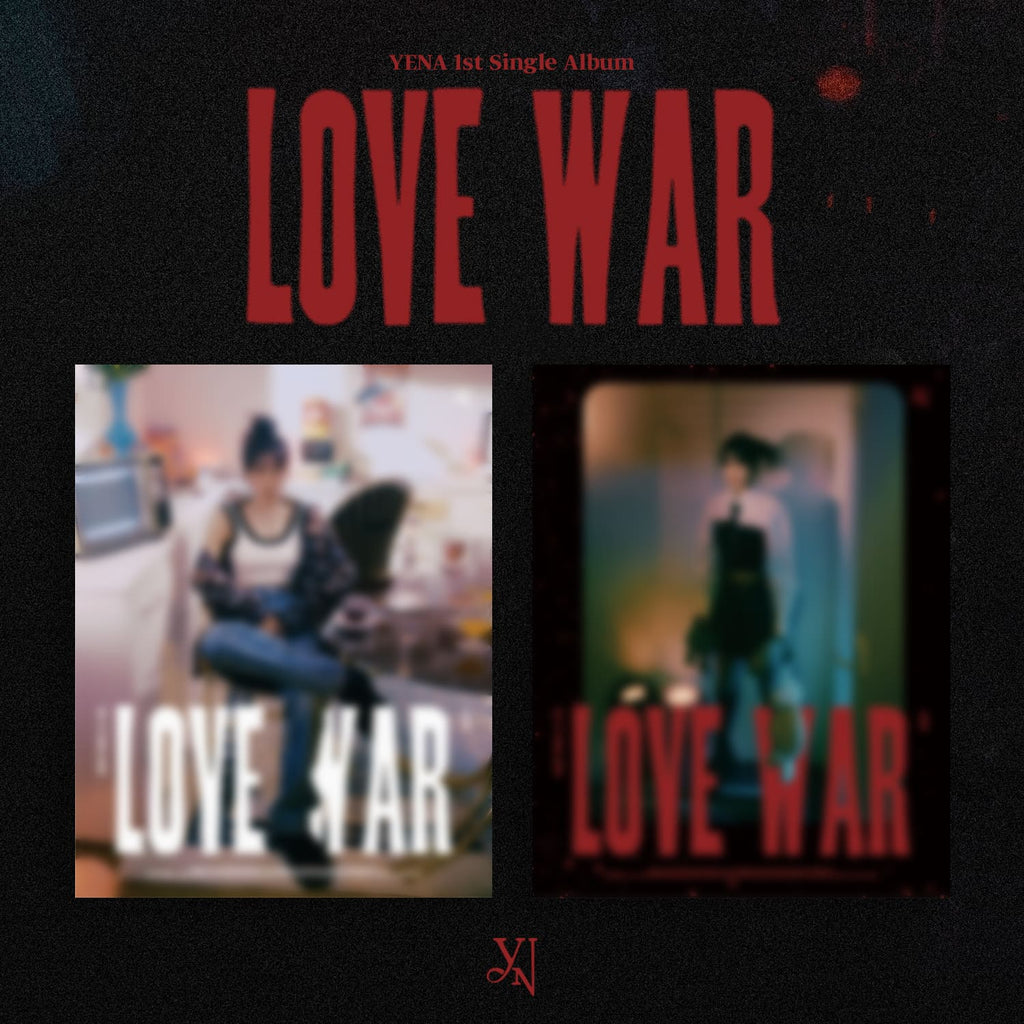 [YENA] 1st Single [Love War] (War Ver.) - Swiss K-POPup