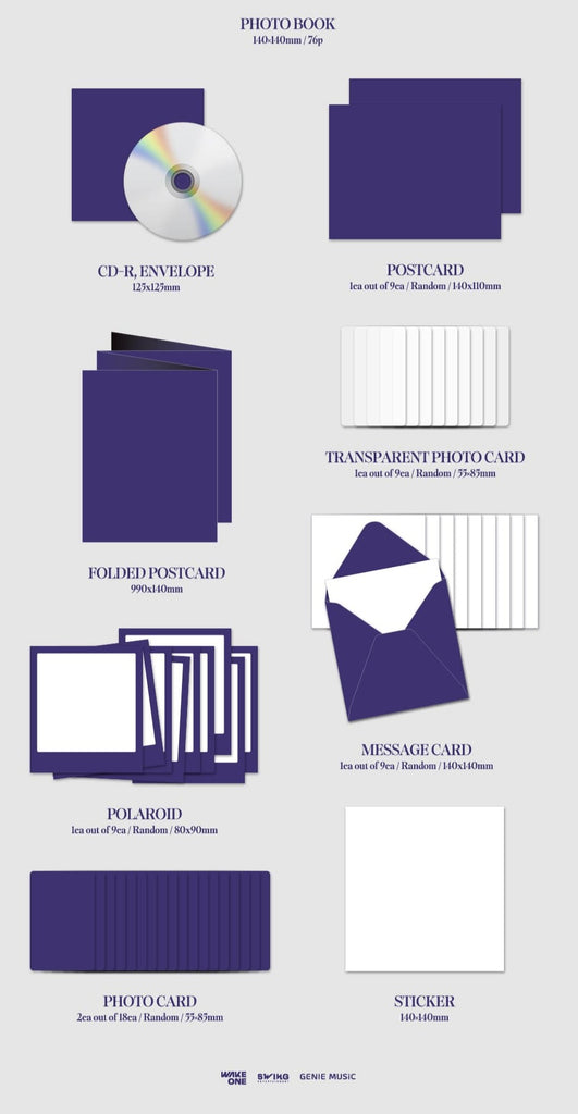[Pre-Order] KEP1ER - [KEP1GOING ON] (1ST ALBUM) LIMITED EDITION VOYAGE VER. - Swiss K-POPup