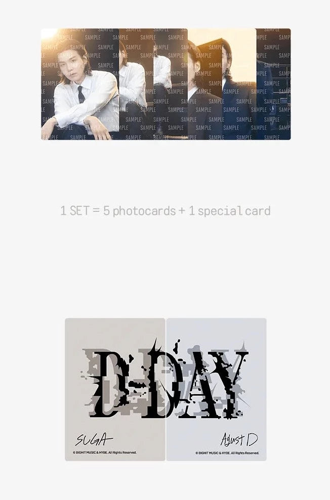 [Pre-Order] SUGA - AGUST D TOUR D-DAY OFFICIAL MD - Swiss K-POPup