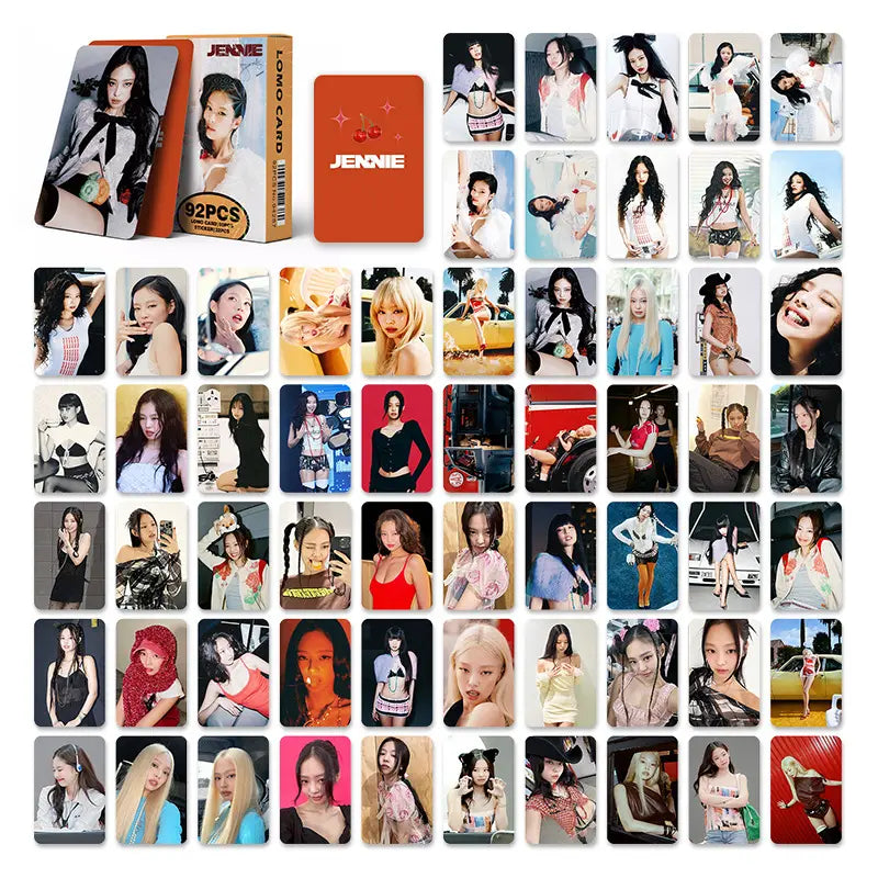 JENNIE (BLACKPINK) - MANTRA - LOMOCARDS (92pcs) - Swiss K-POPup