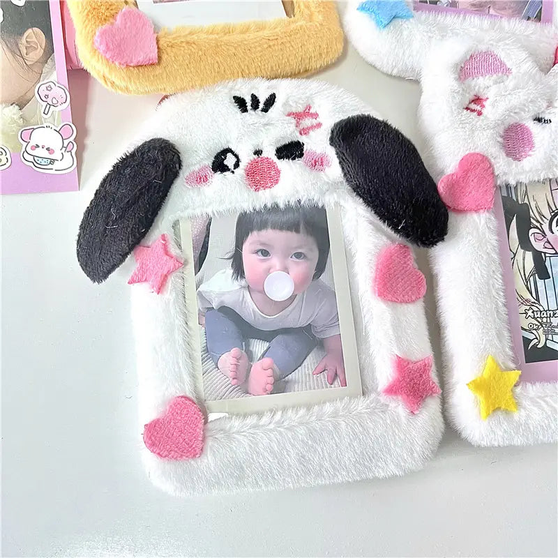 KAWAII - PLUSH PUPPY - PHOTO CARD HOLDRE - Swiss K-POPup