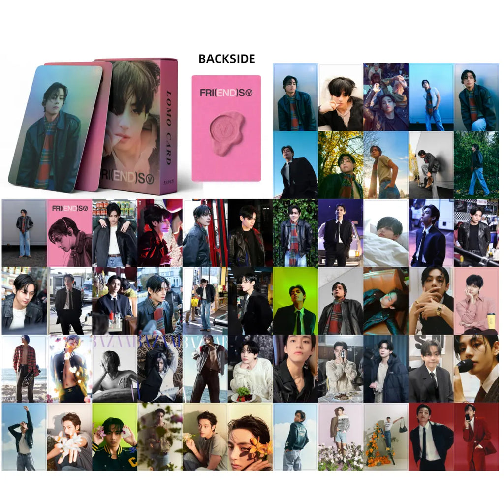 V - FRI(END)S - HOLOGRAPHIC LOMOCARDS (55pcs) - Swiss K-POPup