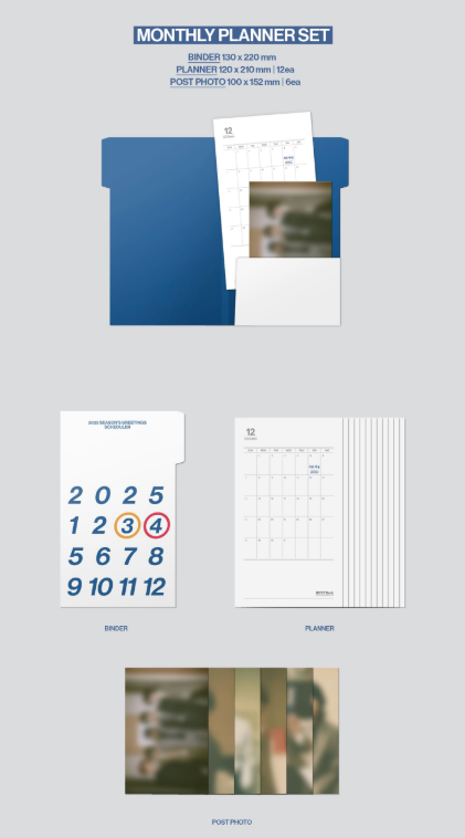 [Pre-Order] TOMORROW X TOGETHER 2025 SEASON'S GREETINGS - Swiss K-POPup