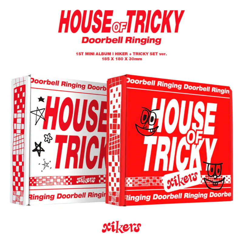 XIKERS - HOUSE OF TRICKY DOORBELL RINGING 1ST MINI ALBUM - Swiss K-POPup