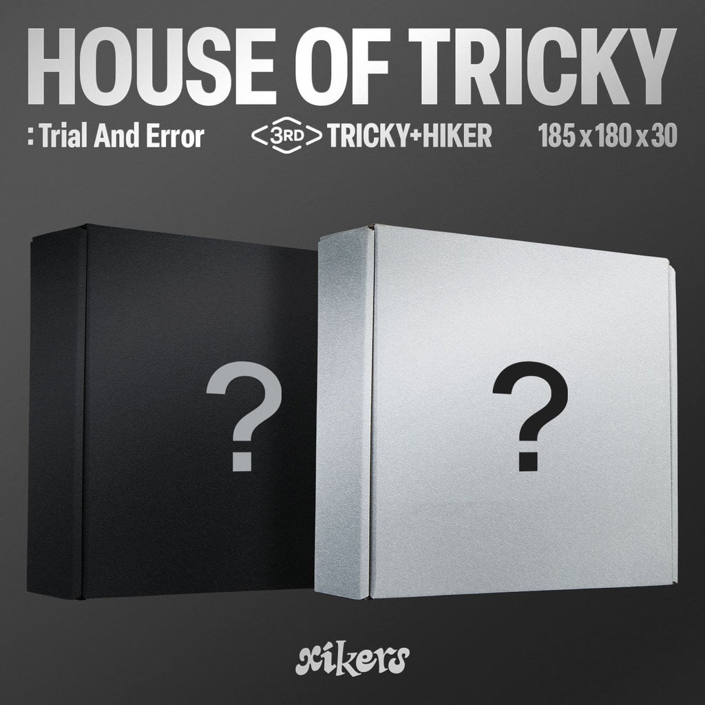 [Pre-Order] xikers - HOUSE OF TRICKY : TRIAL AND ERROR] (3RD MINI ALBUM) - Swiss K-POPup