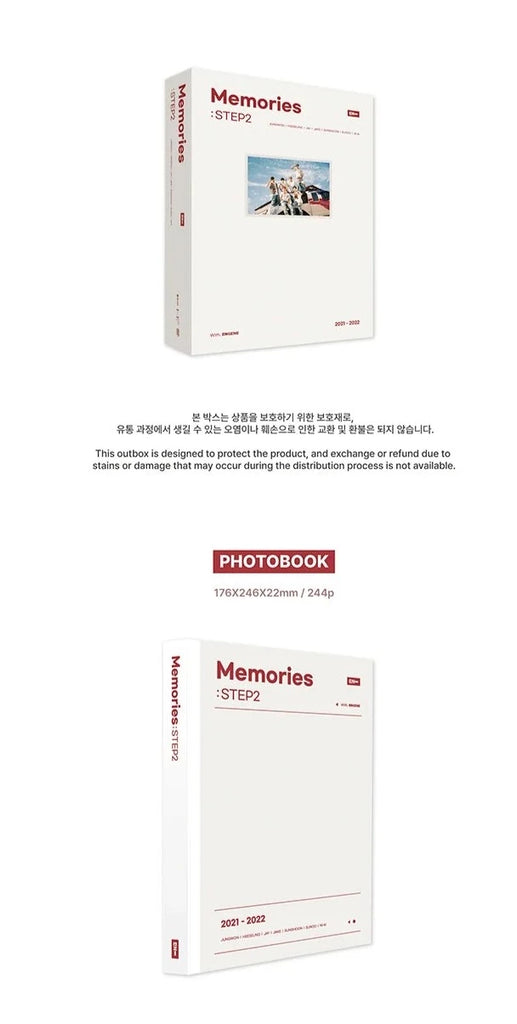[PRE-ORDER] ENHYPEN - MEMORIES STEP 2 DVD + PIECES OF MEMORIES 2021-2022 SET - Swiss K-POPup