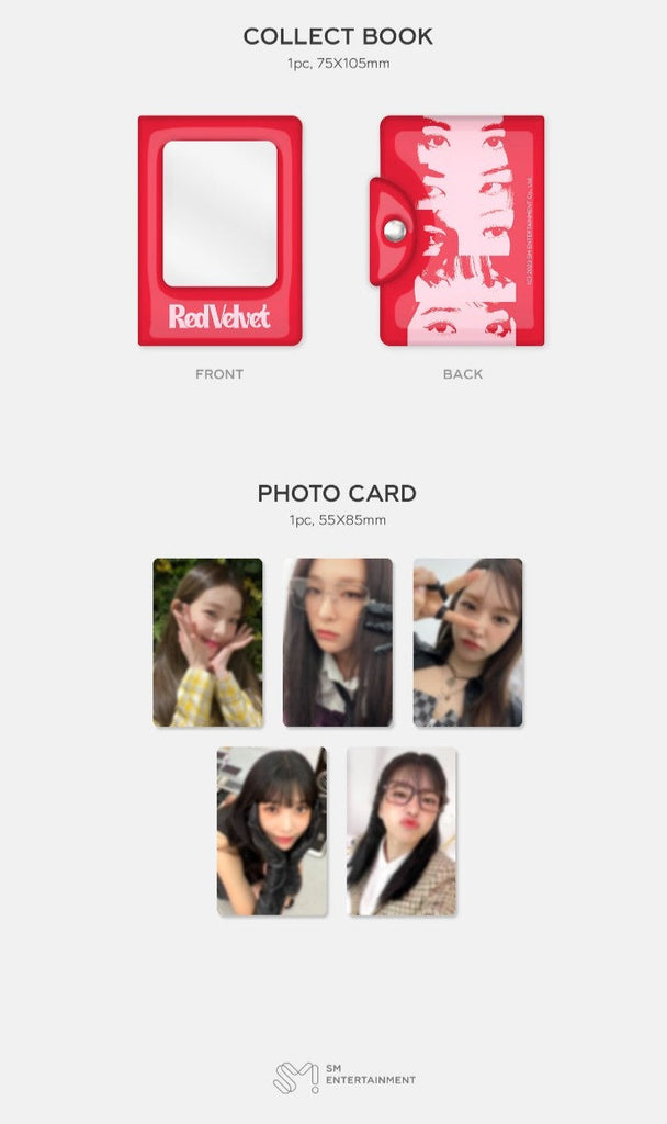 RED VELVET - OFFICIAL  2023 SEASON'S GREETINGS PHOTO CARD COLLECT BOOK - Swiss K-POPup