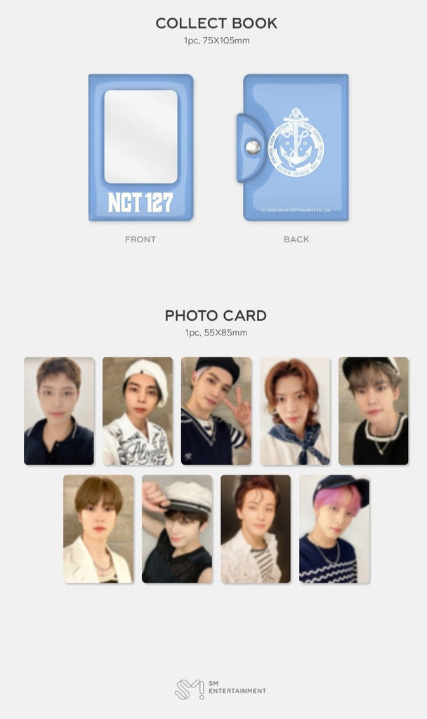 NCT 127 - OFFICIAL  2023 SEASON'S GREETINGS PHOTO CARD COLLECT BOOK - Swiss K-POPup