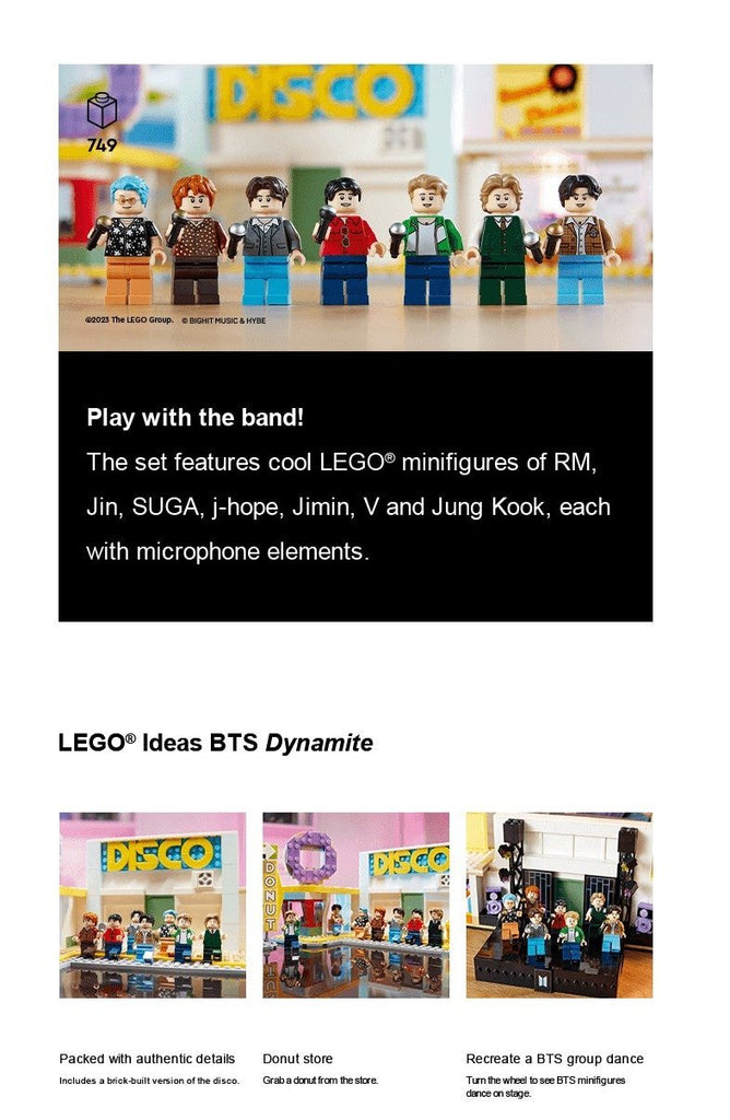 [BTS] DYNAMITE LEGO - Swiss K-POPup