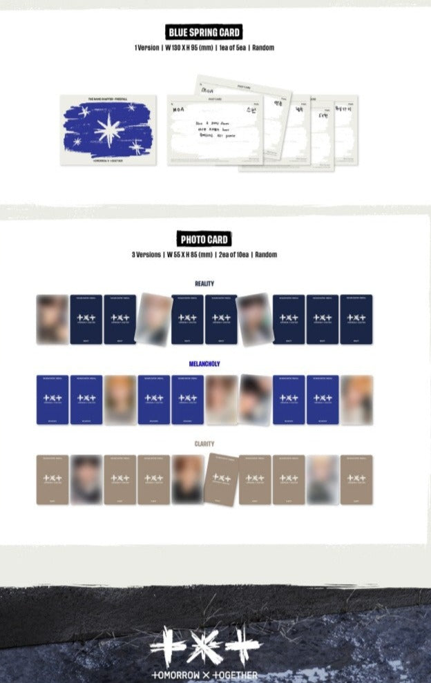 [Pre-Order] TOMORROW X TOGETHER (TXT) - THE NAME CHAPTER : FREEFALL - Swiss K-POPup