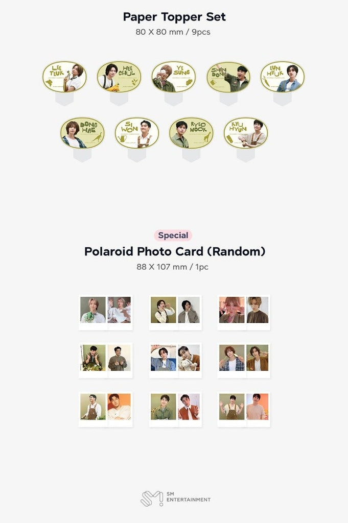 [PRE-ORDER] [PHOTO CARD EVENT] SUPER JUNIOR 2024 SEASON'S GREETINGS - Swiss K-POPup