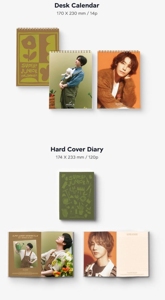 [PRE-ORDER] [PHOTO CARD EVENT] SUPER JUNIOR 2024 SEASON'S GREETINGS - Swiss K-POPup