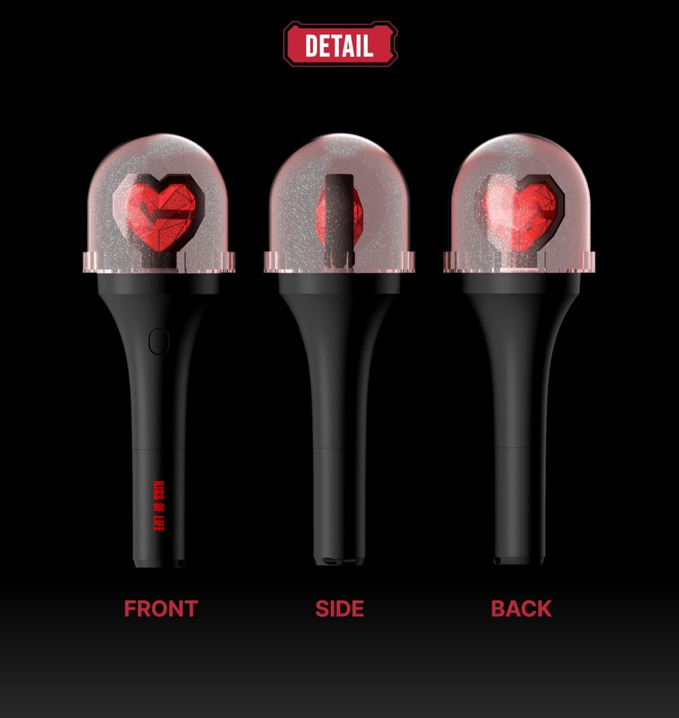 KISS OF LIFE OFFICIAL LIGHT STICK - Swiss K-POPup