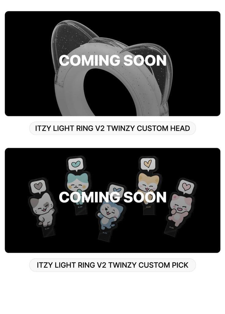 ITZY OFFICIAL LIGHT RING VER.2 - Swiss K-POPup