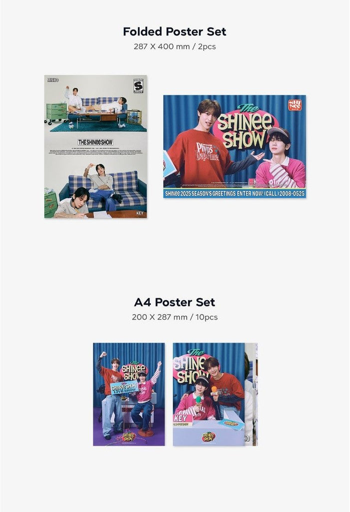 [Pre-Order]  SHINee 2025 SEASON'S GREETINGS (Special Gift : Photocard 1 set) - Swiss K-POPup