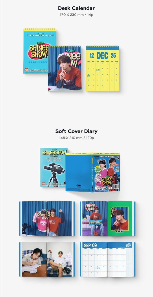 [Pre-Order]  SHINee 2025 SEASON'S GREETINGS (Special Gift : Photocard 1 set) - Swiss K-POPup