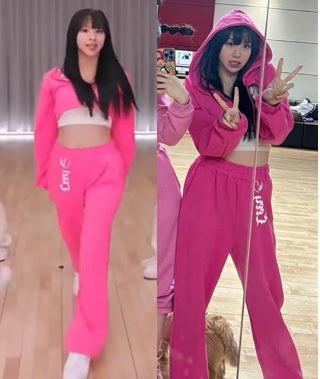 CHAEYOUNG "DANCE PRACTICE" TRACKSUIT SET - Swiss K-POPup