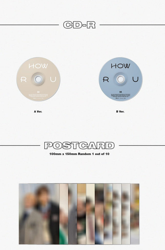 [PRE-ORDER] HAWW The 1st Mini Album [How R U] - Swiss K-POPup