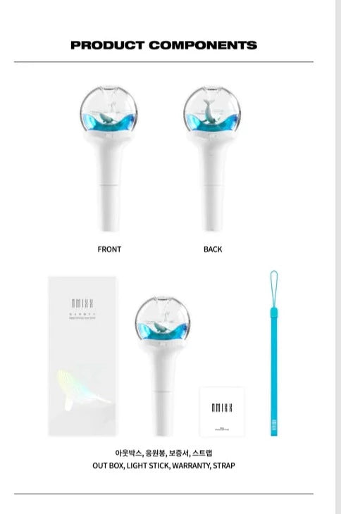 [PRE-ORDER] NMIXX OFFICIAL LIGHT STICK + PHOTO CARD - Swiss K-POPup