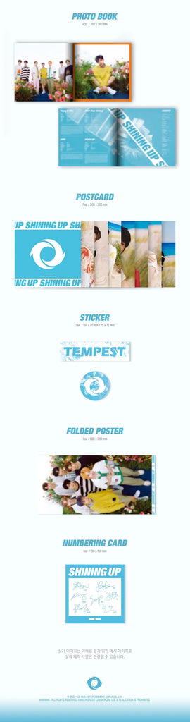 [PRE-ORDER] TEMPEST - SHINING UP 2ND MINI ALBUM LIMITED EDITION LP VER. - Swiss K-POPup