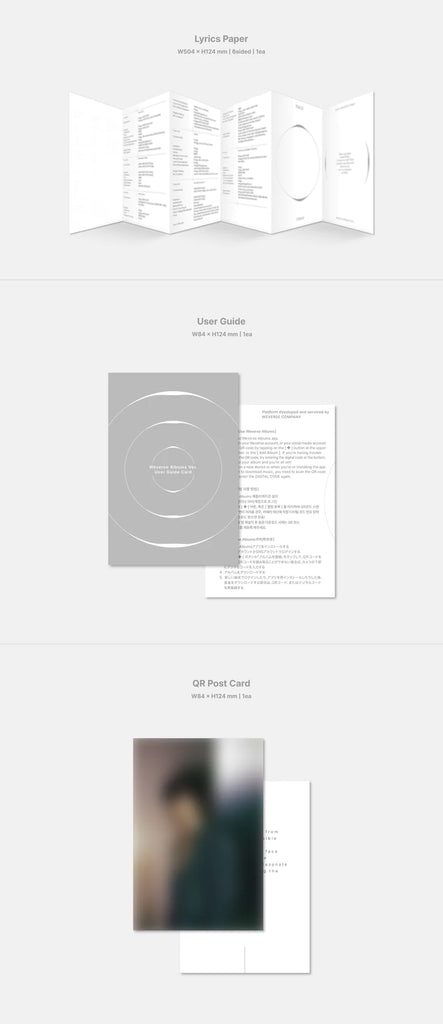 [PRE-ORDER] BTS JIMIN - FACE 1ST SOLO ALBUM (Weverse Albums ver.) - Swiss K-POPup