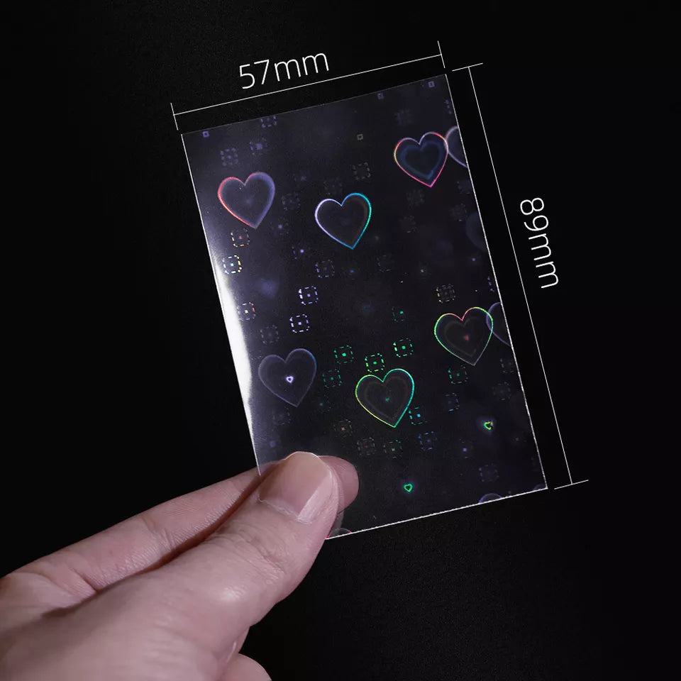 PHOTO CARD SLEEVES - SQUARE HEART - Swiss K-POPup