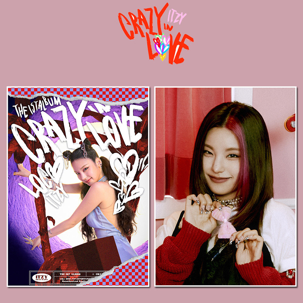 ITZY "CRAZY IN LOVE" MINPOSTER SET - Swiss K-POPup