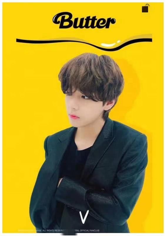 BTS "Butter" Mini Poster - Swiss K-POPup