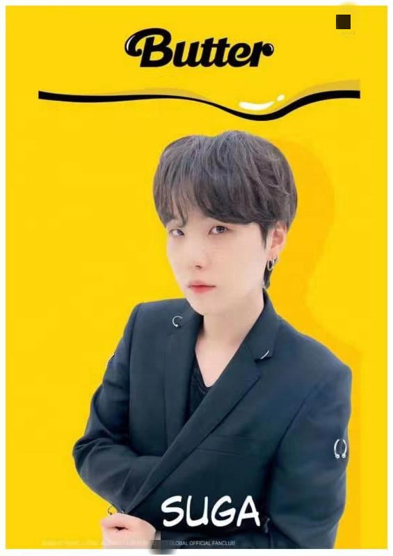 BTS "Butter" Mini Poster - Swiss K-POPup