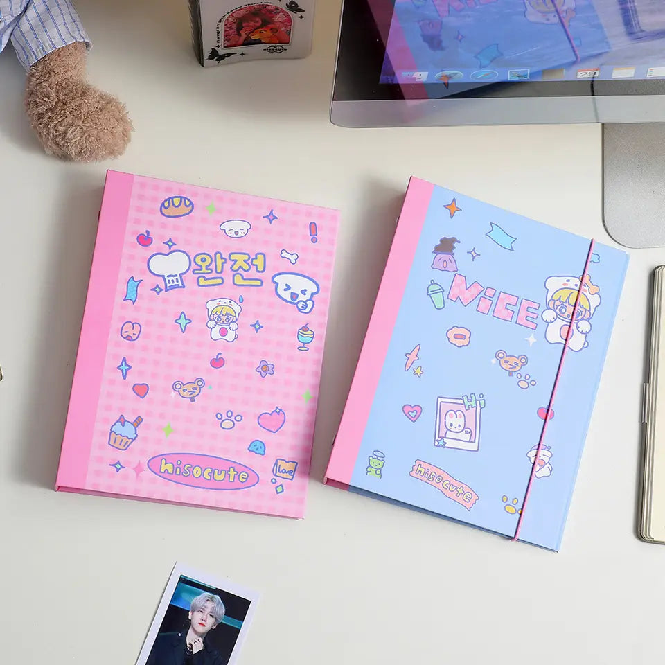 KOREAN STYLE A5 PHOTO CARD BINDER - Swiss K-POPup