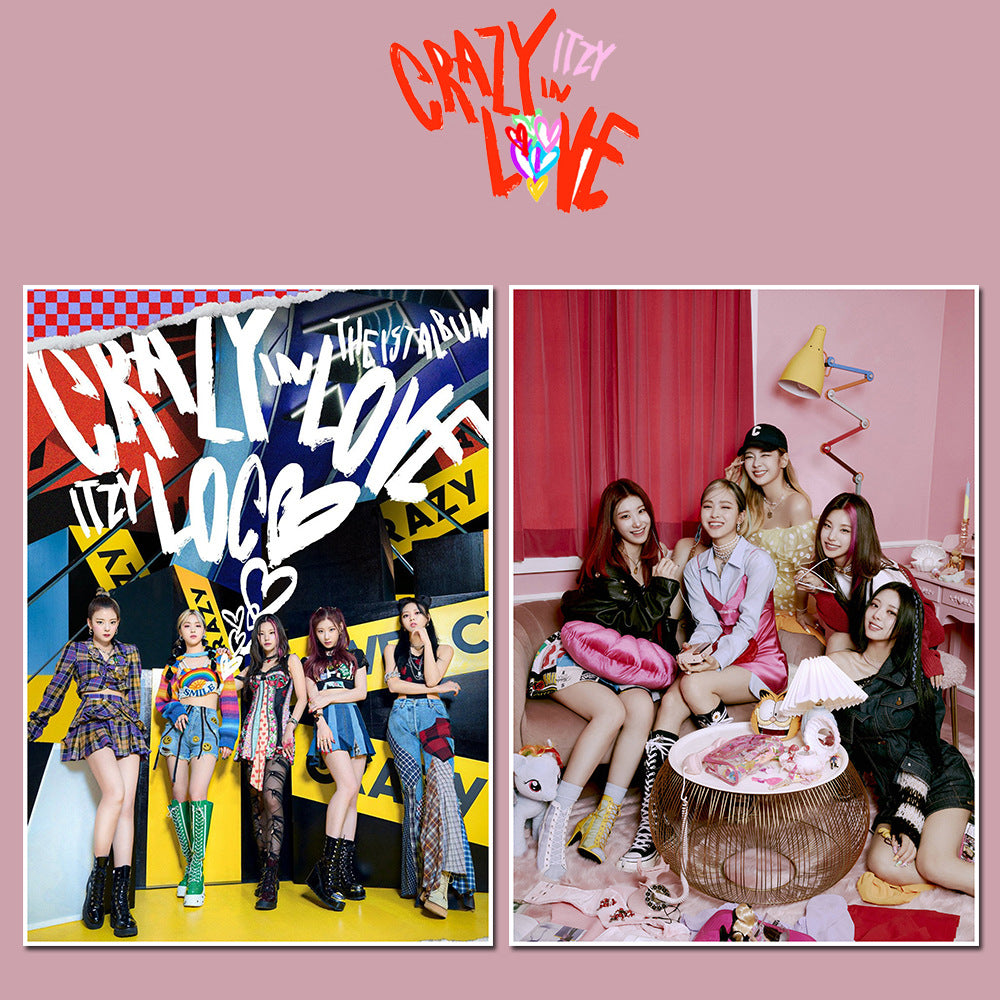 ITZY "CRAZY IN LOVE" MINPOSTER SET - Swiss K-POPup