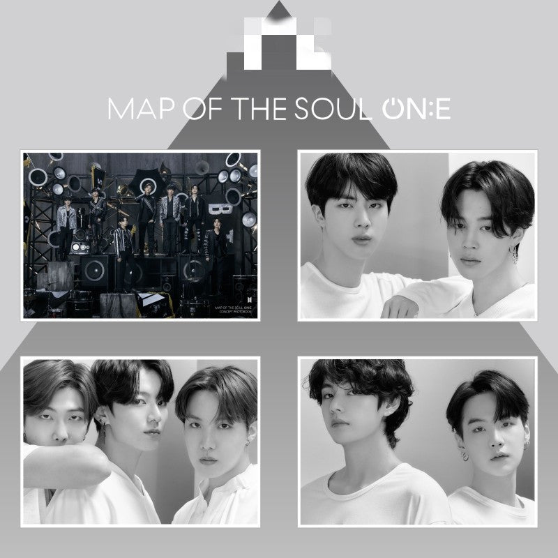 BTS "Map of the Soul ON:E" Miniposter Set (4pcs) - Swiss K-POPup