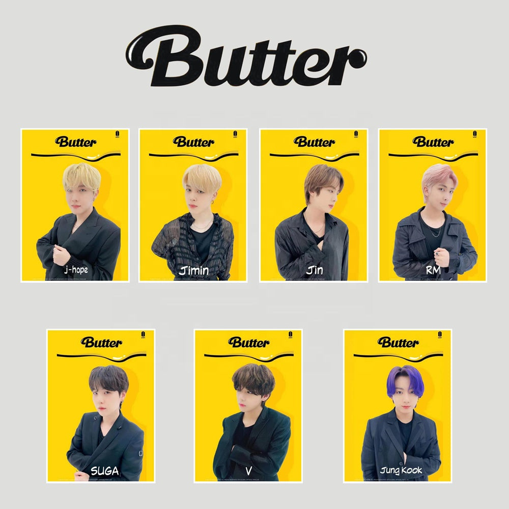 BTS "Butter" Mini Poster - Swiss K-POPup