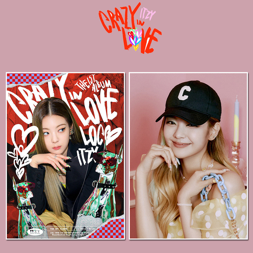 ITZY "CRAZY IN LOVE" MINPOSTER SET - Swiss K-POPup