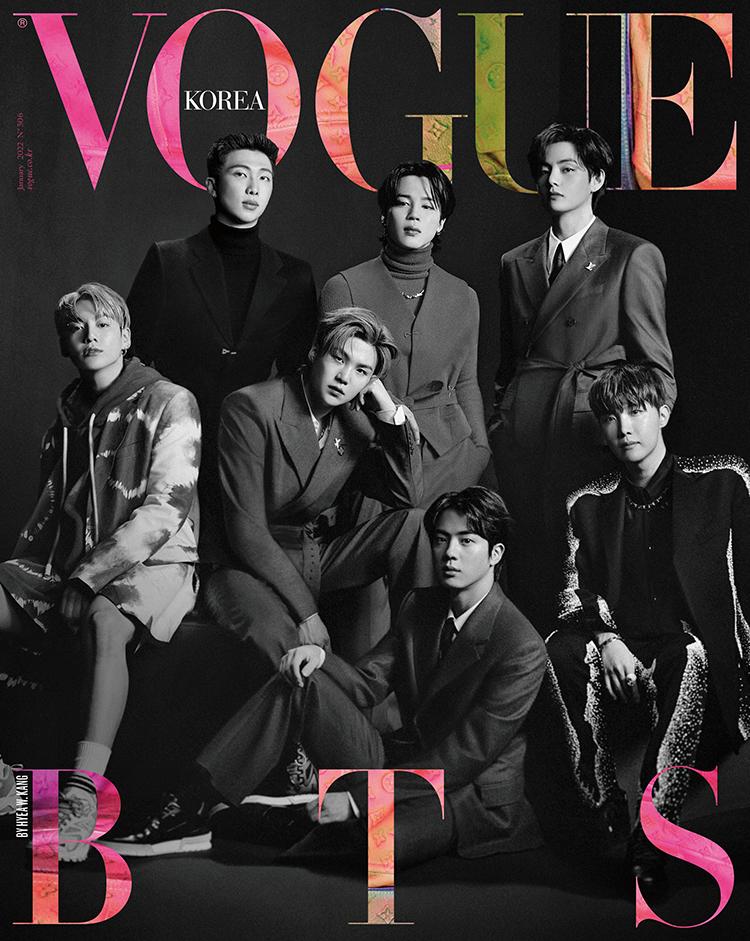BTS X LV BY VOGUE GQ 2022 JANUARY ISSUE BTS SPECIAL EDITION - Swiss K-POPup