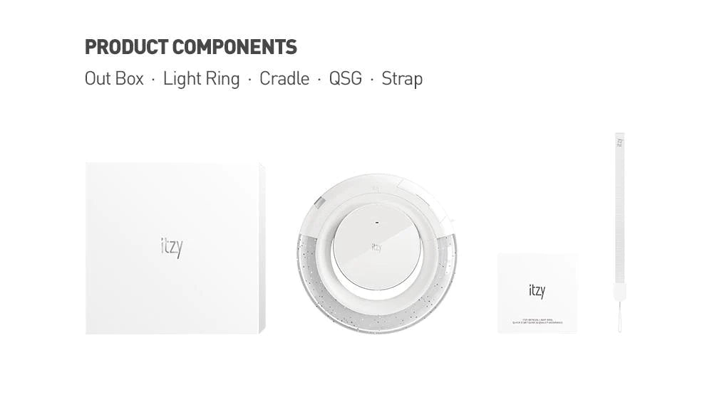 ITZY - OFFICIAL LIGHT RING - Swiss K-POPup