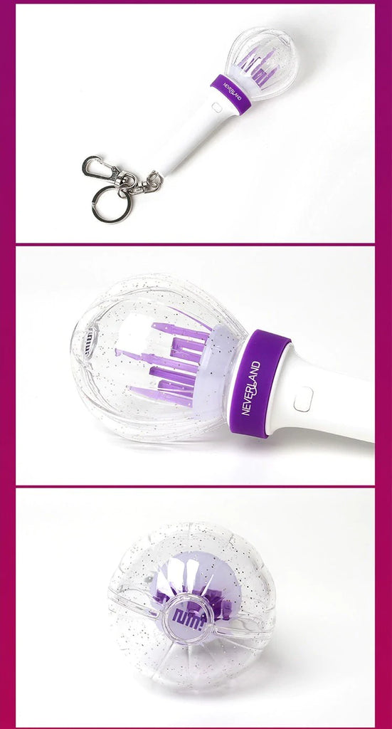 (G)I-DLE - OFFICIAL LIGHT STICK MINI KEYRING - Swiss K-POPup