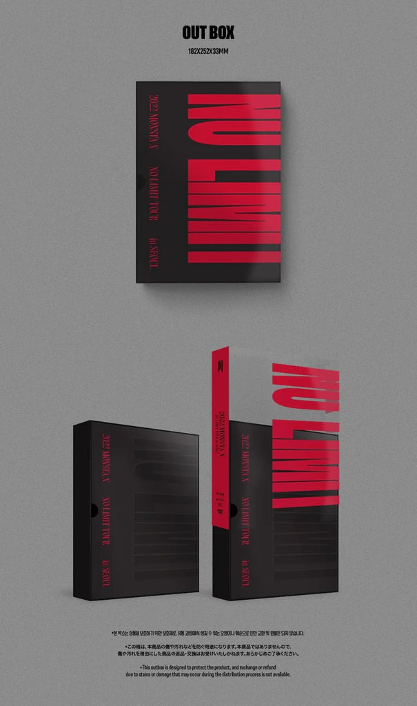 [Pre-Order] MONSTA X - 2022 MONSTA X [NO LIMIT] TOUR IN SEOUL (DVD) - Swiss K-POPup