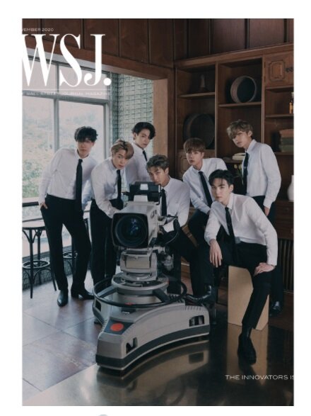 BTS 2er Miniposter Set "WSJ" Shooting 2020 - Swiss K-POPup