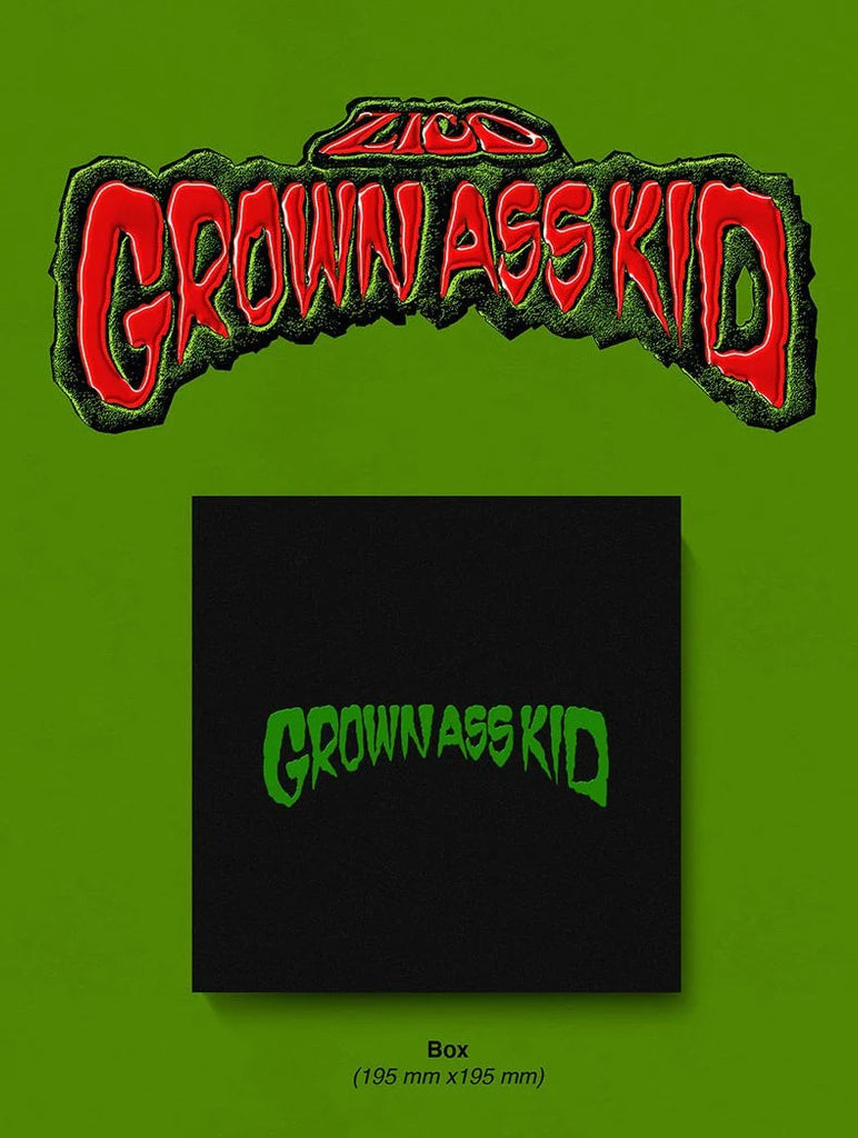 [PRE-ORDER] ZICO - 4TH MINI ALBUM GROWN ASS KID - Swiss K-POPup