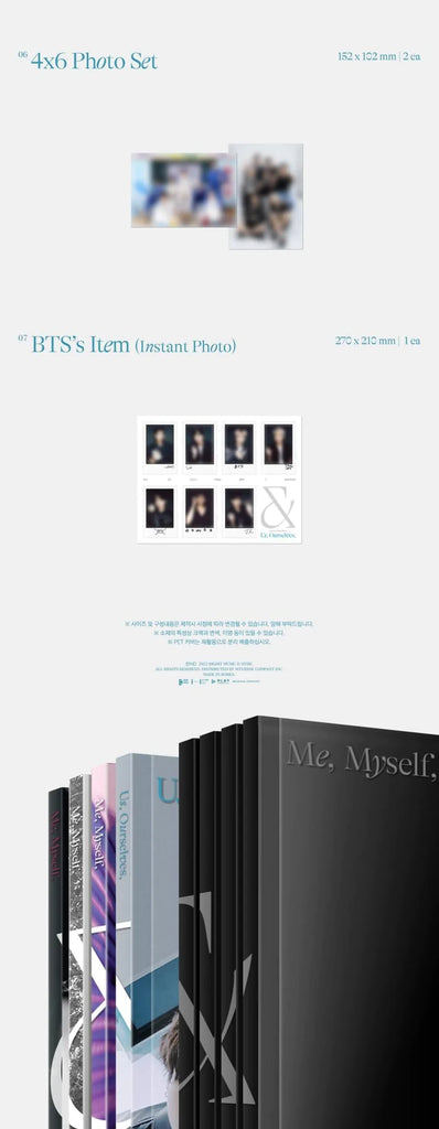 [PRE-ORDER] BTS - SPECIAL 8 PHOTO FOLIO US OURSELVES AND BTS WE - Swiss K-POPup