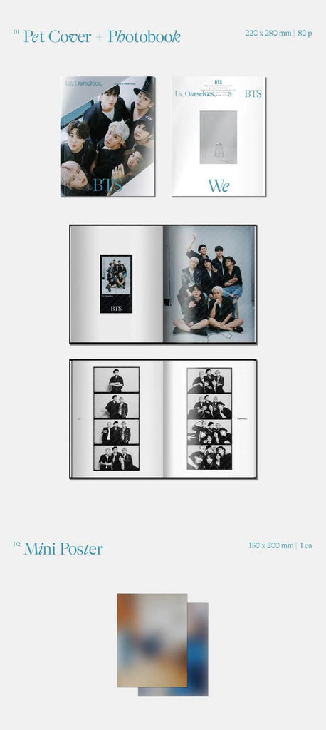[PRE-ORDER] BTS - SPECIAL 8 PHOTO FOLIO US OURSELVES AND BTS WE SET VER. - Swiss K-POPup
