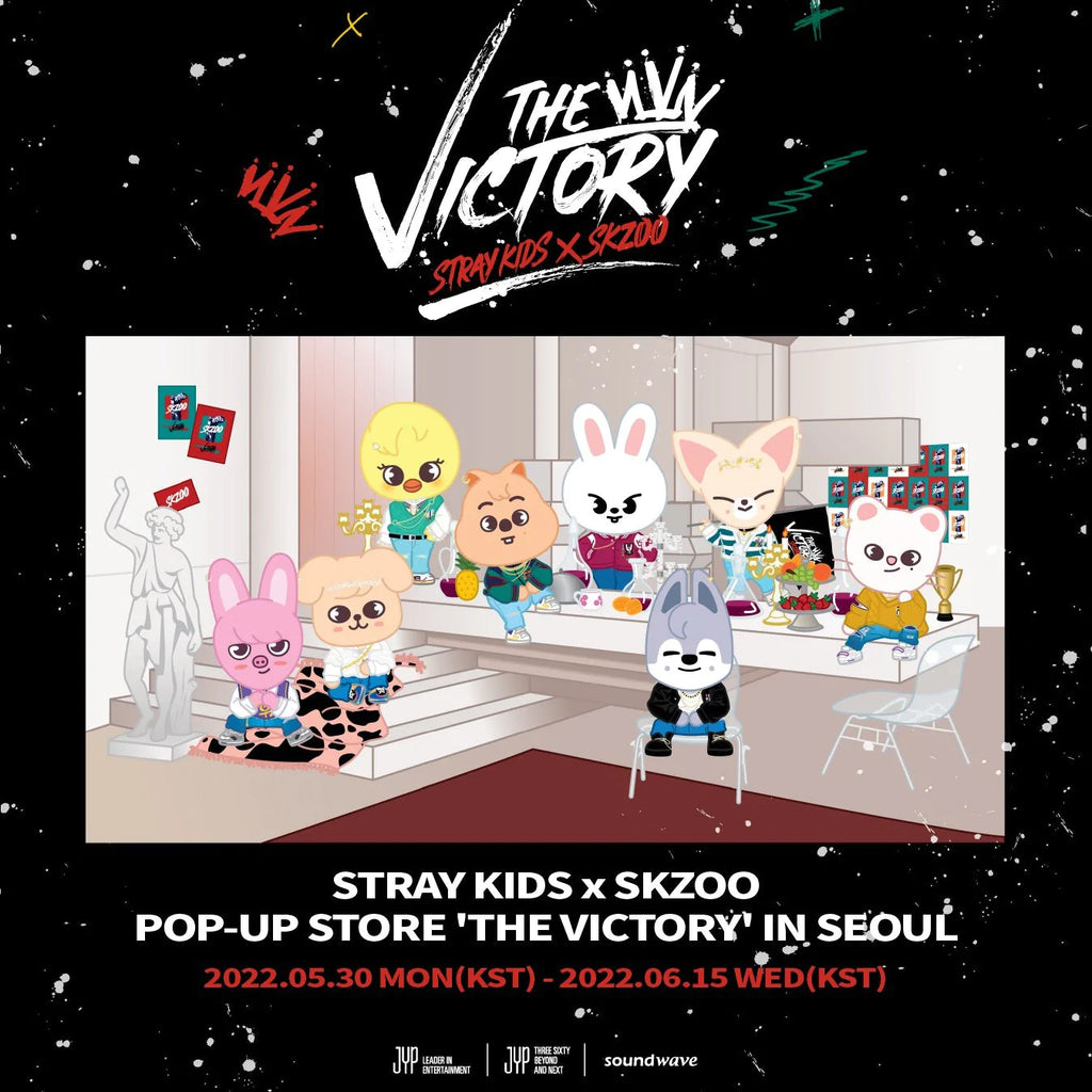 [Pre-Order] STRAY KIDS X SKZOO THE VICTORY OFFICIAL POP-UP MD 2 - Swiss K-POPup