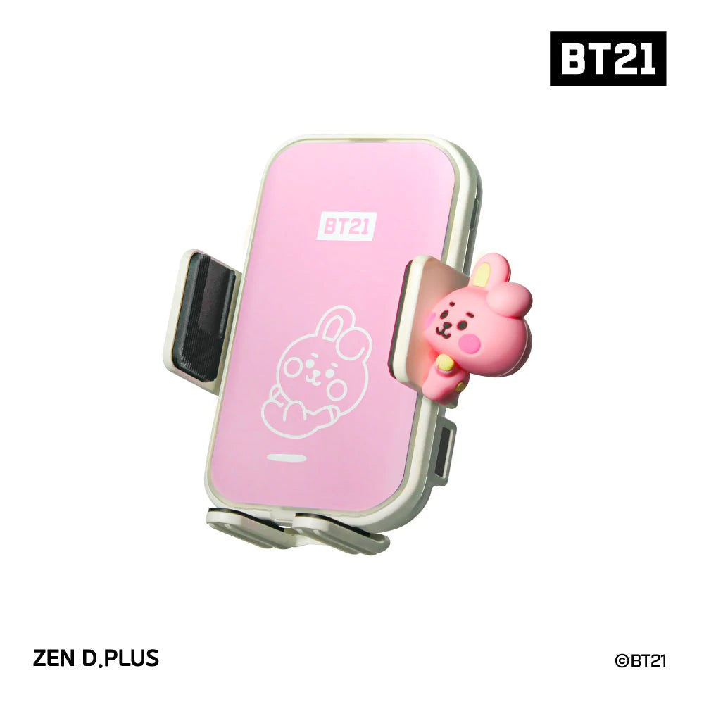 BT21 BABY FAST WIRELESS CAR CHARGER - Swiss K-POPup