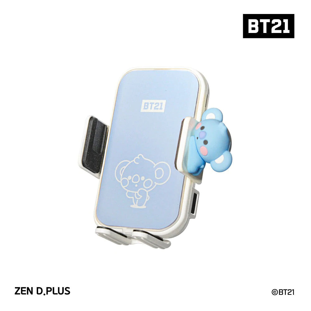 BT21 BABY FAST WIRELESS CAR CHARGER - Swiss K-POPup